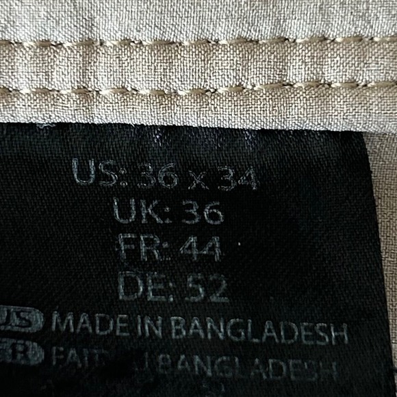 5.11 Tactical Cargo Pants Men Khaki 36x34 Apex Straight Fit Outdoor Workwear - Picture 10 of 12